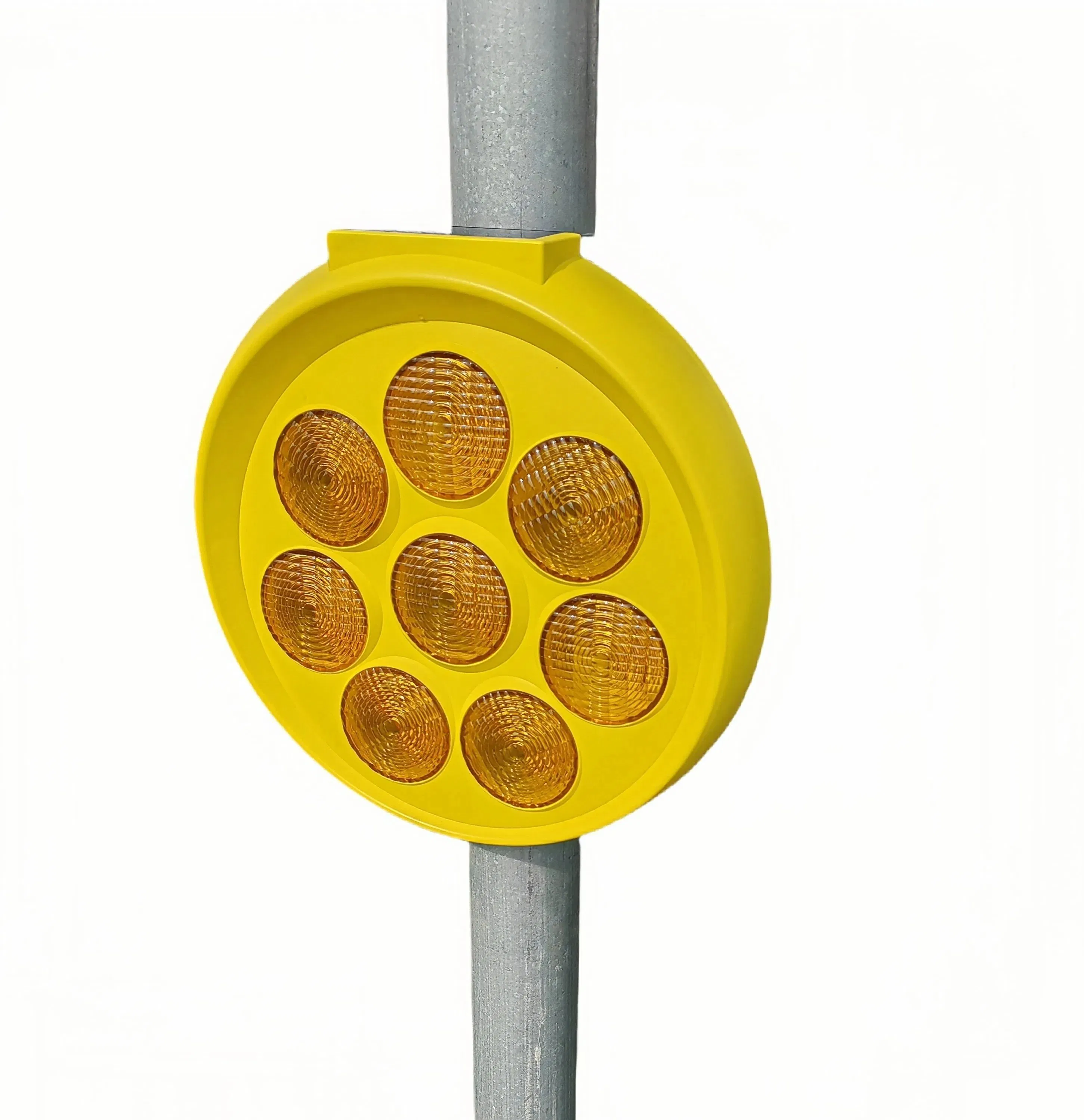 Pathway Sunflower LED Light with Flashing Amber Warning Features