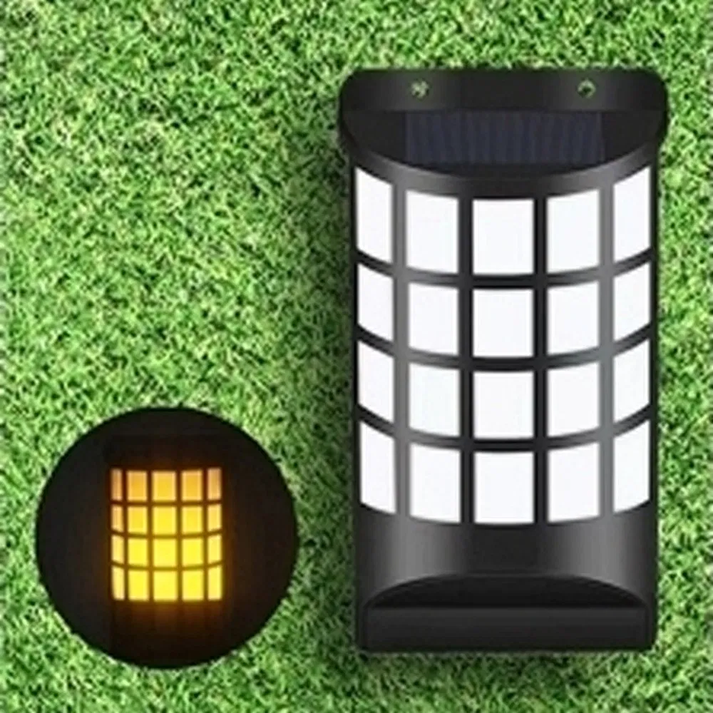 New Design Outdoor Decorative Landscape LED Flame Lawn Outdoor Solar Garden Lighting