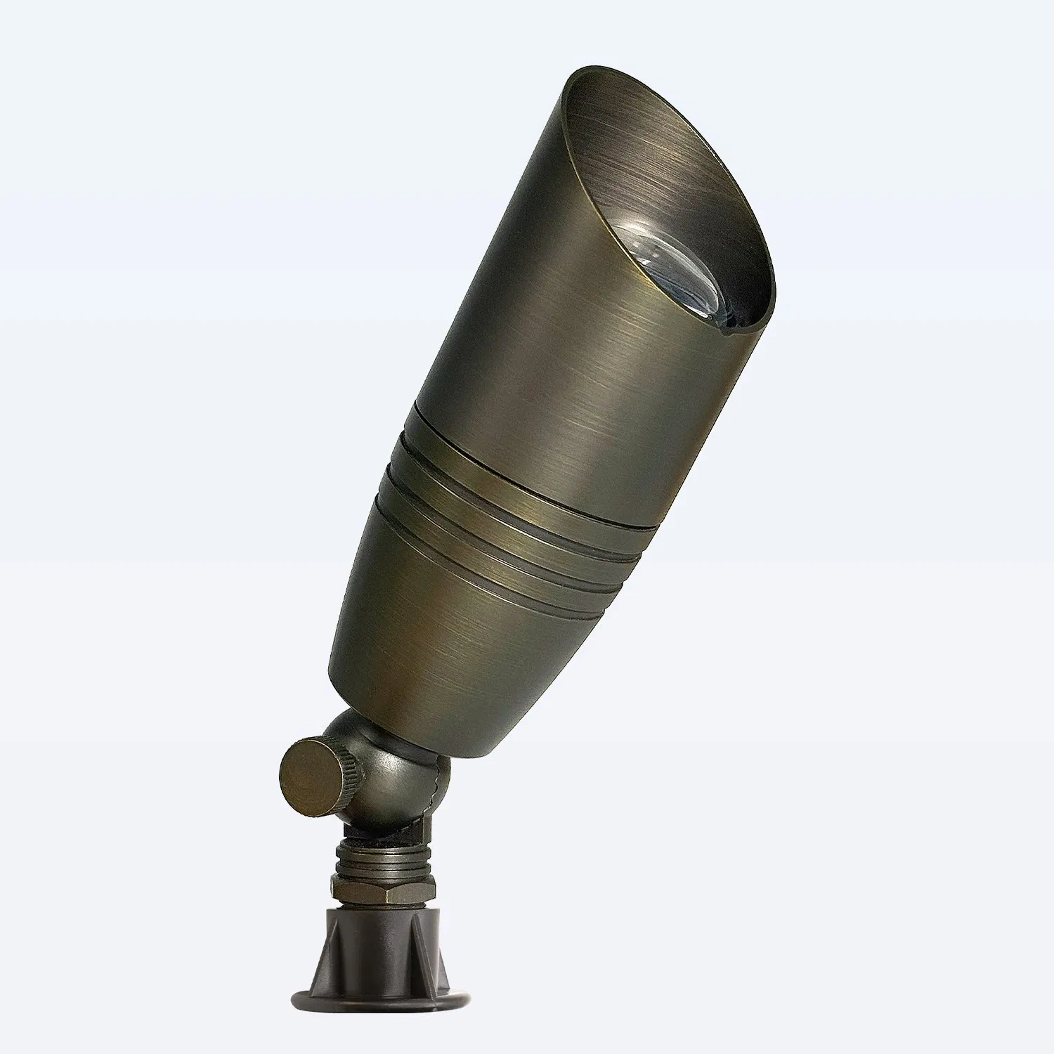 Low Voltage LED Brass Outdoor Landscape Spot Garden Lighting