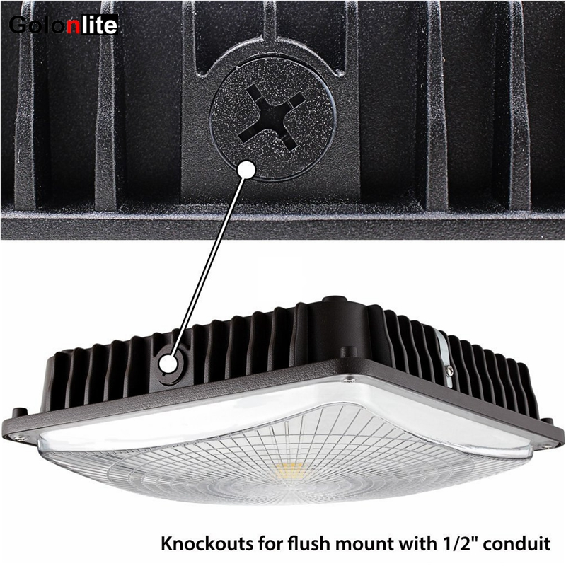 Ceiling Surface Flush Mount 75W 60W 45W LED Canopy Light