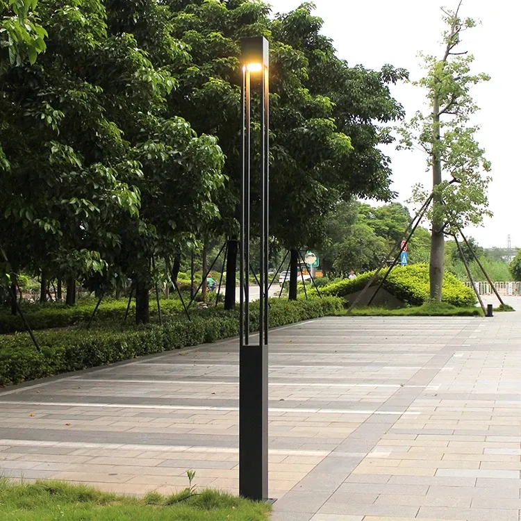 30W/50W 3m Waterproof IP65 Landscape Parking Post Courtyard Lamp Park Garden Lighting Street LED Pathway Pole Light