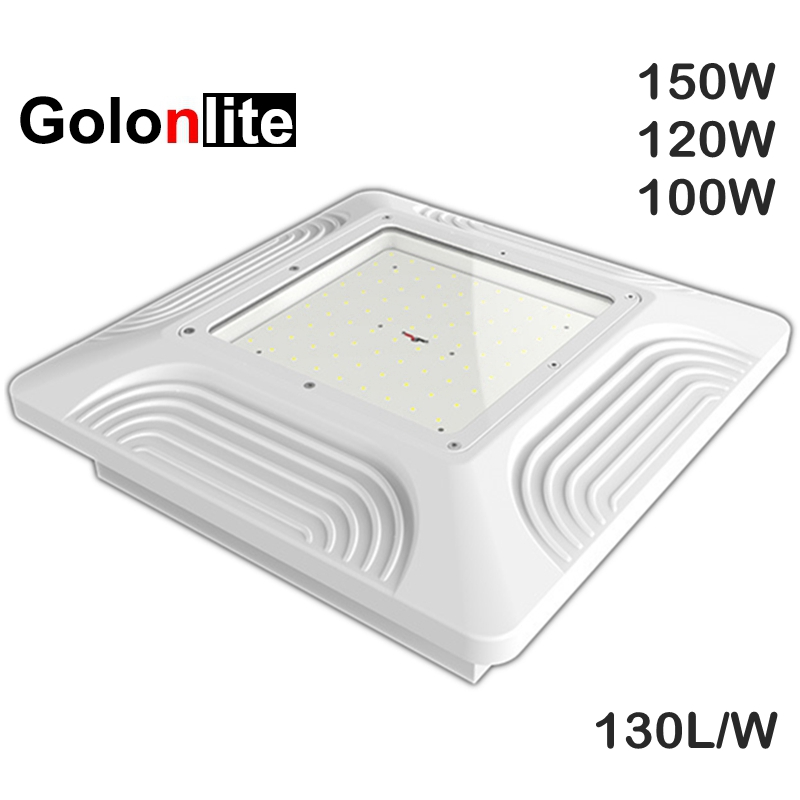 Recessed Ceiling Gas Station Canopy Lighting LED Explosion Proof Light