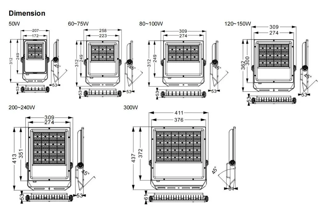 Flood Light Detail 5