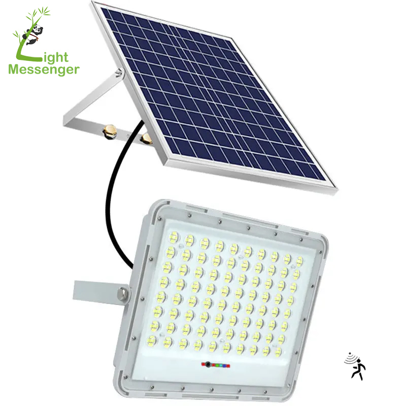 Light Messenger IP65 Waterproof Outdoor Parking Garden Wall LED Flood Lamp 200W 50W 100W 300W 400W 500W LED Solar Flood Light