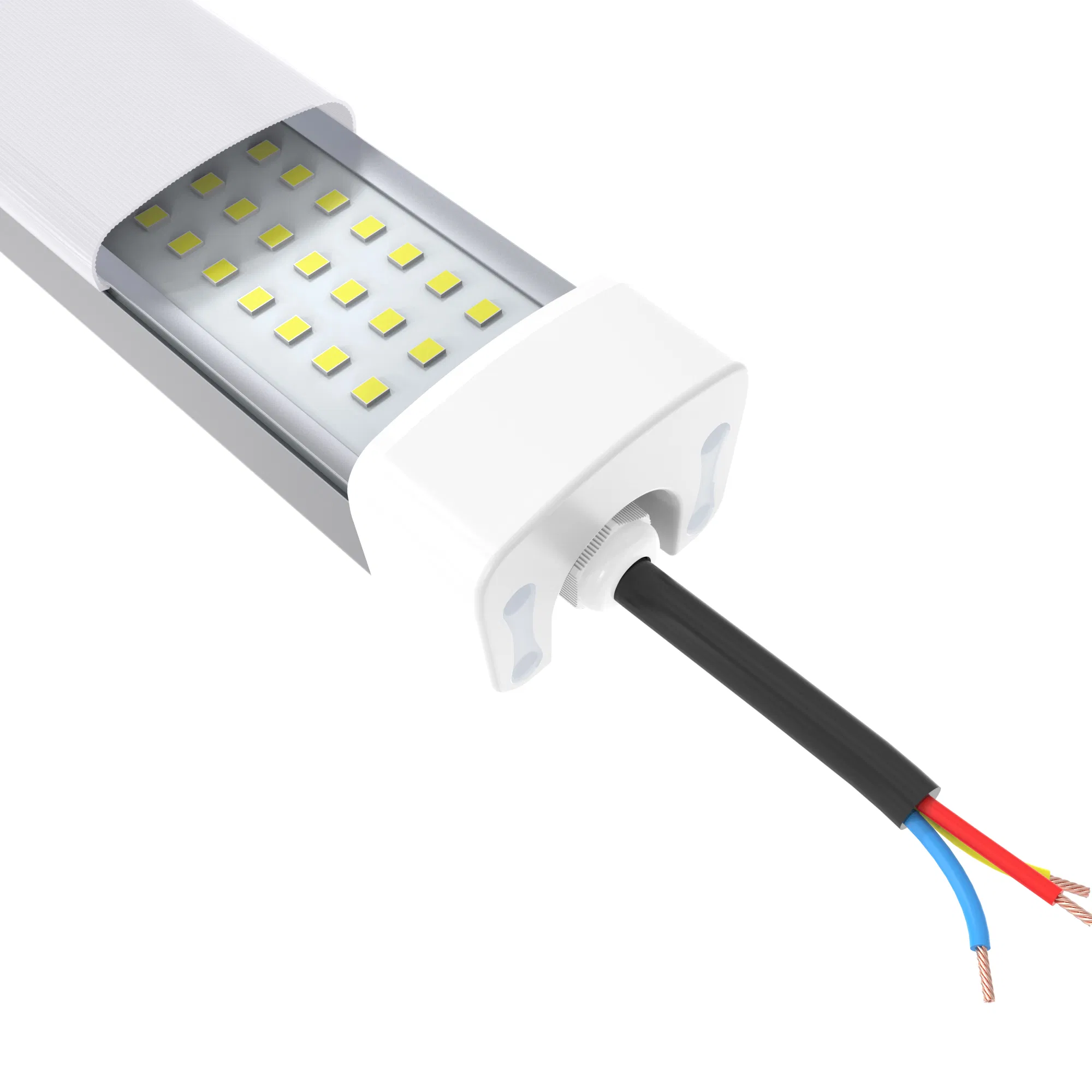 IP66 LED Light Fixture Waterproof Aluminum Batten Triproof Light for Warehouses Lighting