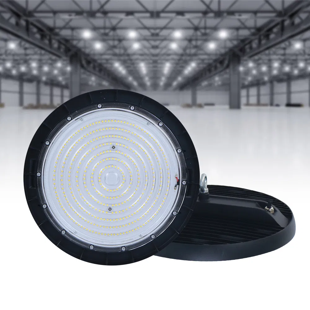 Indoor Industrial Explosion Proof Lighting 100W 150W 200W IP65 Warehouse Linear UFO LED High Bay Light for Workshop