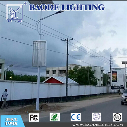 Over 24 Years Factory Bridgelux 8m 60W Solar LED Street Lighting System