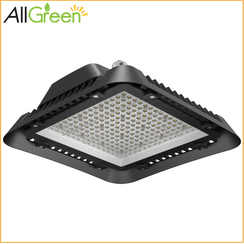 Allgreen Agub06 Popular Square LED High Bay Light 100W/150W/200W Highbay Lamp Fast Delivery Warehouse Factory Industry Leading Workshop Indoor Lighting
