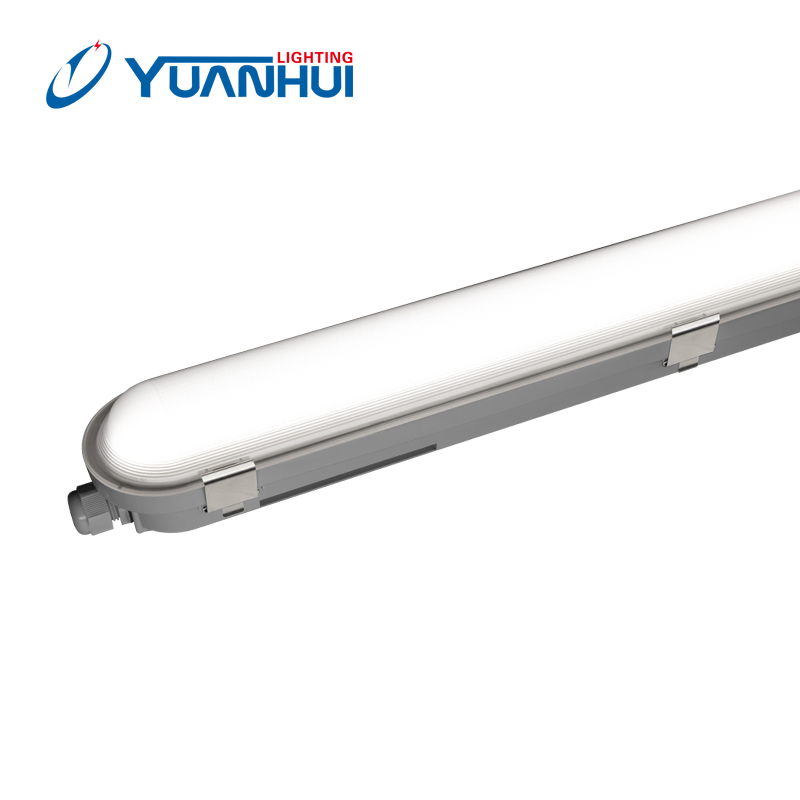 Hot Selling LED IP66 Waterproof 0.6m 1.2m 1.5m Linear Vapor Tight LED Tunnel Tri-Proof Lighting with CE/CB/EMC Certifications LED Triproof Tube Light