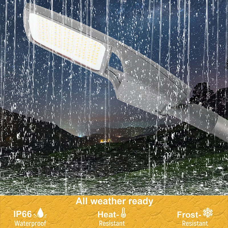 Factory Price High Brightness SMD Waterproof IP66 Aluminum 100W LED Street Light 50Hz 60Hz 50000h Equivalent Outdoor Parking Lot Light