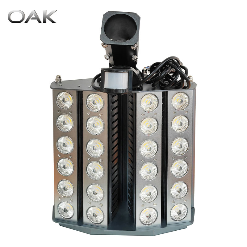 IP66 Modular Design Square Parking Crossroad Lighting Lamp 200watt LED Street Light