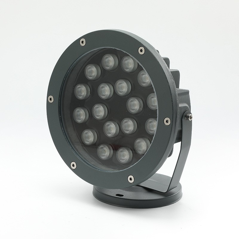 66W LED Multi-Color Illuminated Tree Lamp Outdoor Waterproof Landscape Lighting Project Buried in The Ground