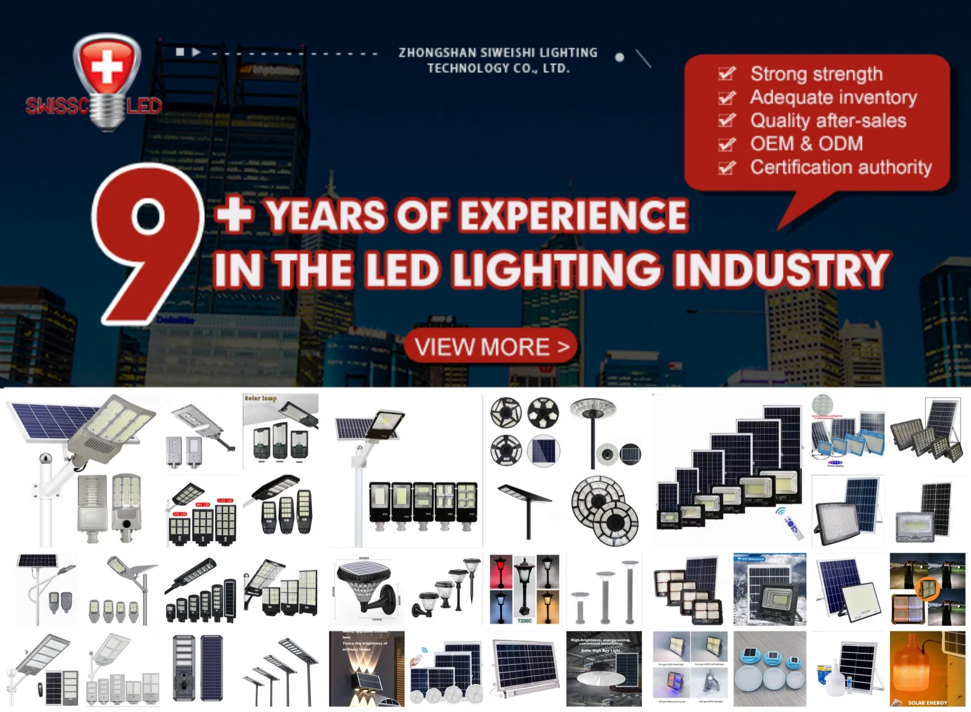 Solar Street Light 500W
