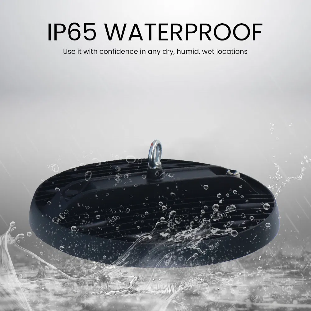 Indoor Industrial Explosion Proof Lighting 100W 150W 200W IP65 Warehouse Linear UFO LED High Bay Light for Workshop