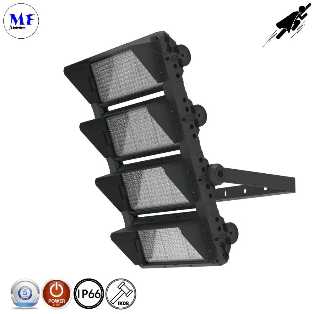 Factory Price 960W IP66 Ik08 High Power Floodlight Parking Lot Light LED Flood Light LED Stadium LED Sport LED High Mast Light for Sport Field and Tennis Courts