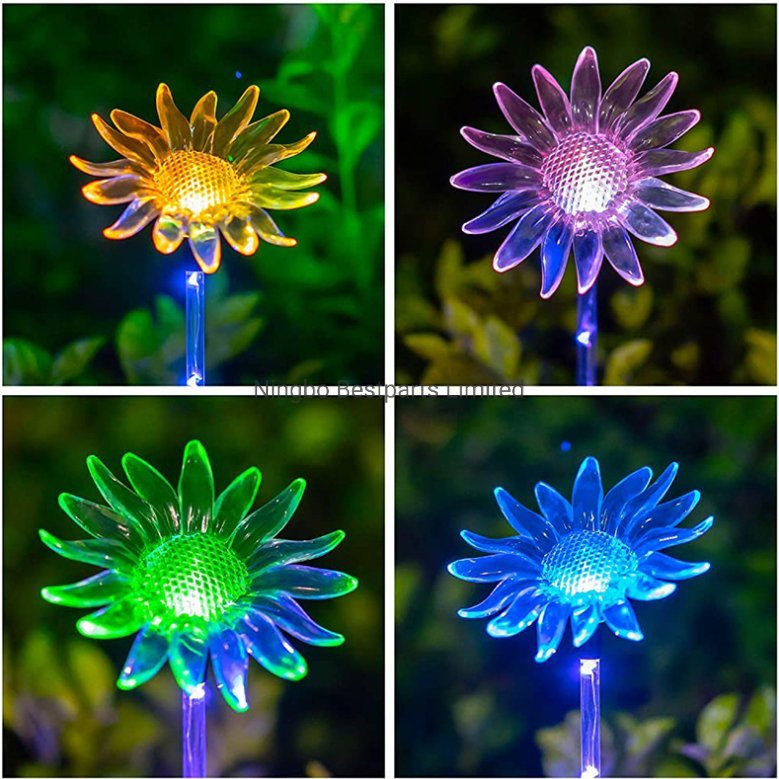 Brilliant-Dragon LED Flower Lamps Landscape Garden Pathway Solar Light
