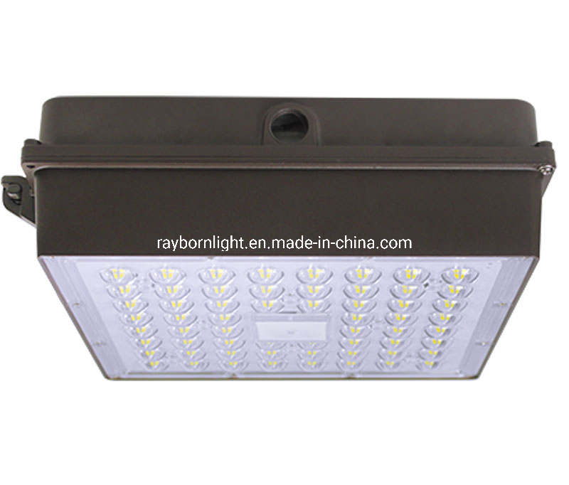 Square Petrol Station High Bay Lamp 60W 80W 100W 120W LED Canopy Light