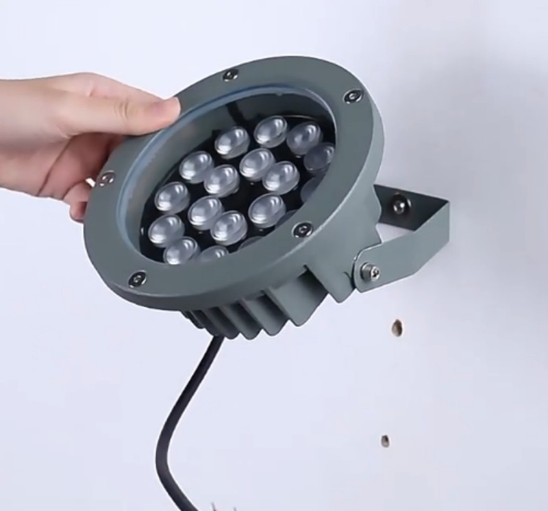 66W LED Multi-Color Illuminated Tree Lamp Outdoor Waterproof Landscape Lighting Project Buried in The Ground