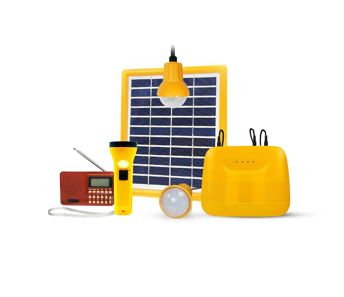 OEM Factory Multi-Function Portable Home Mini LED Solar Lighting System