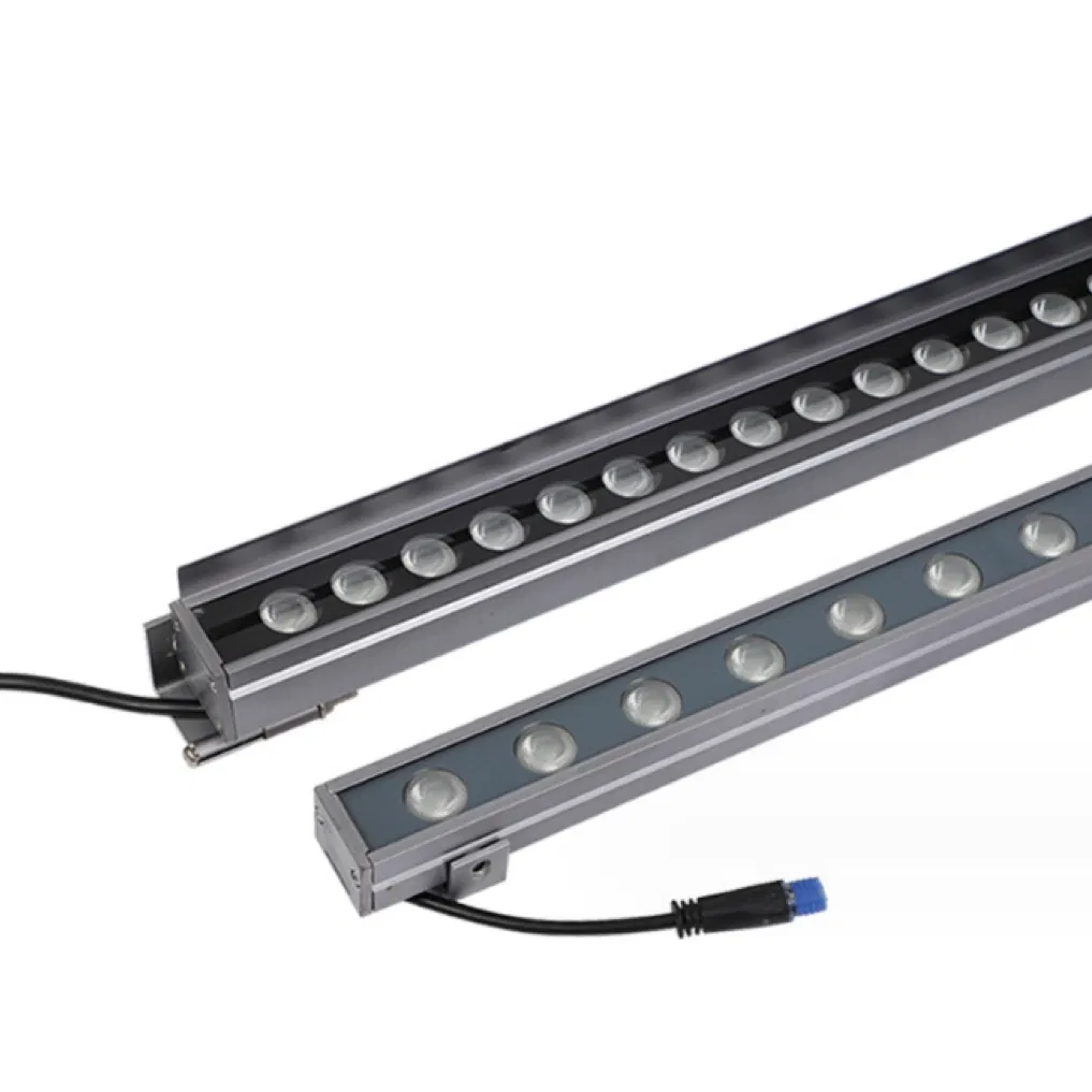 Outdoor RGB DMX Linear LED Washer Light for Commerical Landscape Cove Lighting
