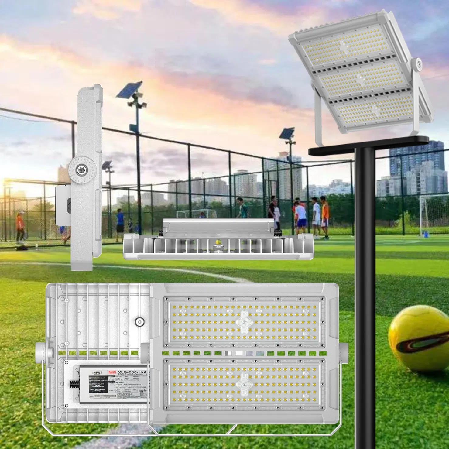 Hot Sale High Quality EMC AC85-277V 2000W LED Tunnel Light Tunnel Light 200W