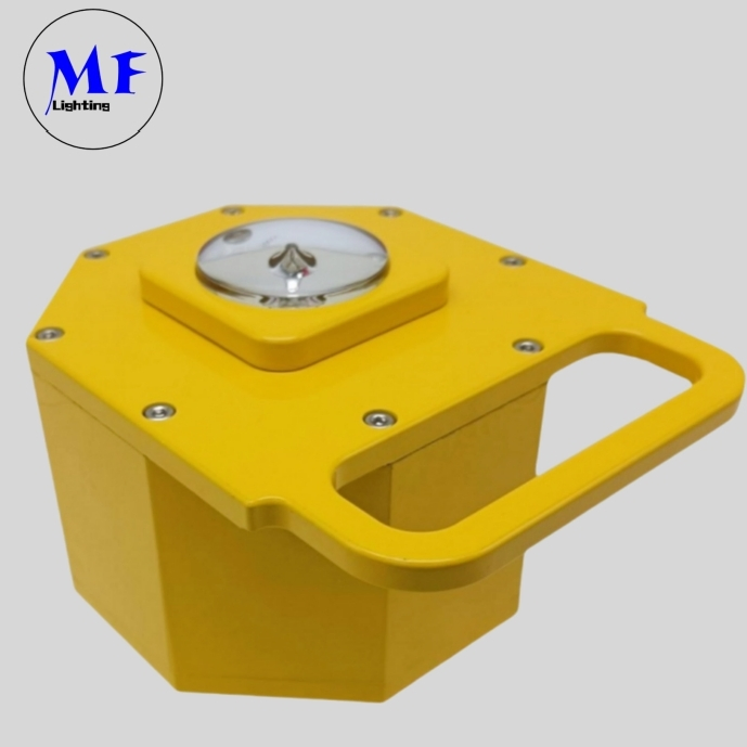 Factory Price Comprehensive Solar-Powered Portable Airport Helipad Lighting System with IP67 Ultra High-Intensity Red Green Yellow White Blue LED