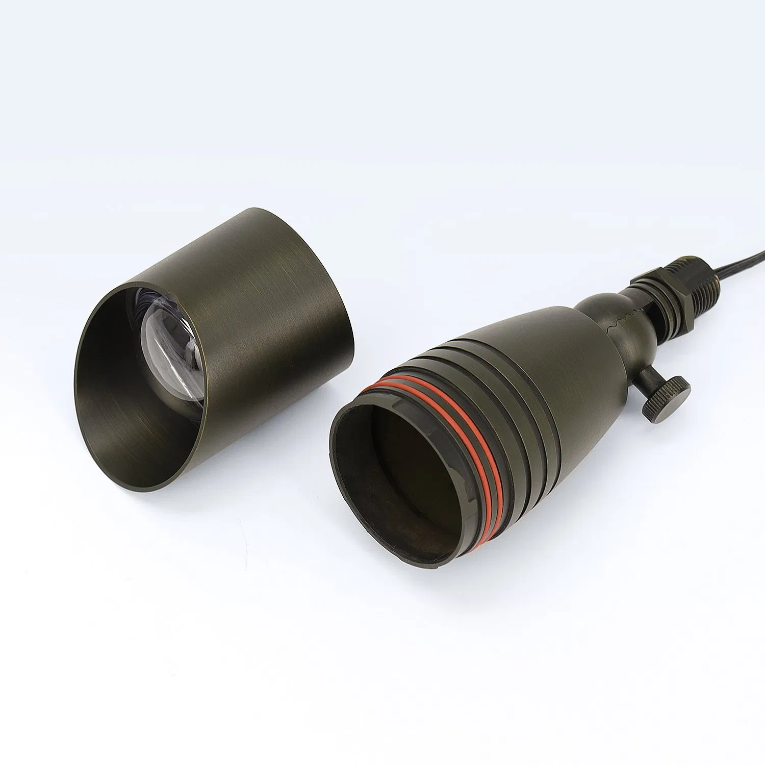 Low Voltage LED Brass Outdoor Landscape Spot Garden Lighting