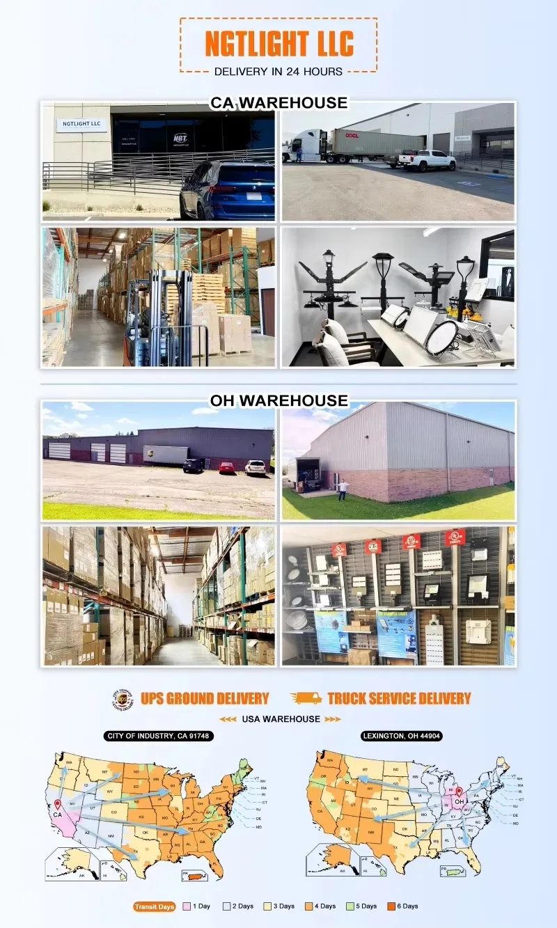 USA Stock 3CCT & 3WATT LED Linear High Bay