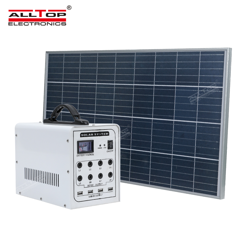 Factory Portable Solar Home Systeml Solar Panel Power Solar Energy System LED Indoor Solar Lighting System 20W 30W 50W Solar Light System