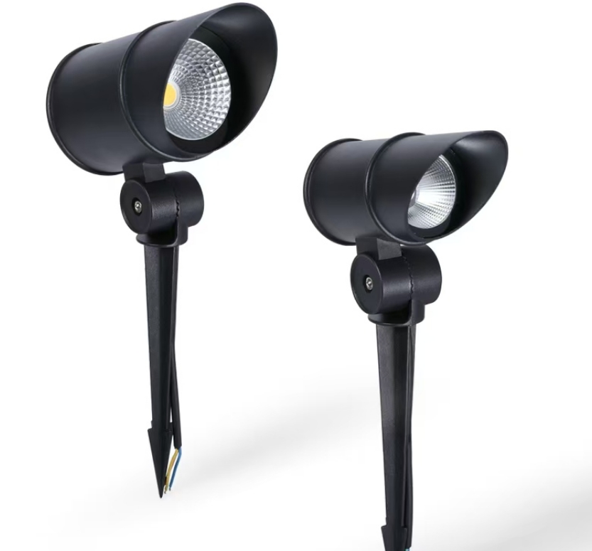 Low Voltage 12V Antique Bronze Brass LED Landscape Lighting Outdoor Garden Accent Spot