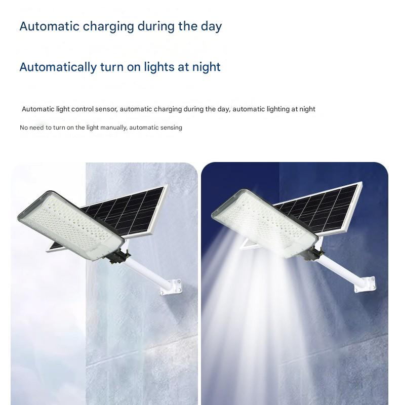 Solar Light LED Solar Street Light LED Solar Lamps for Large Warehouse Lighting Large Illumination Area 500W High Power 5000lm