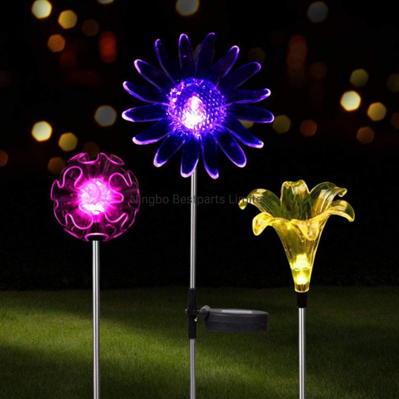 Brilliant-Dragon LED Flower Lamps Landscape Garden Pathway Solar Light