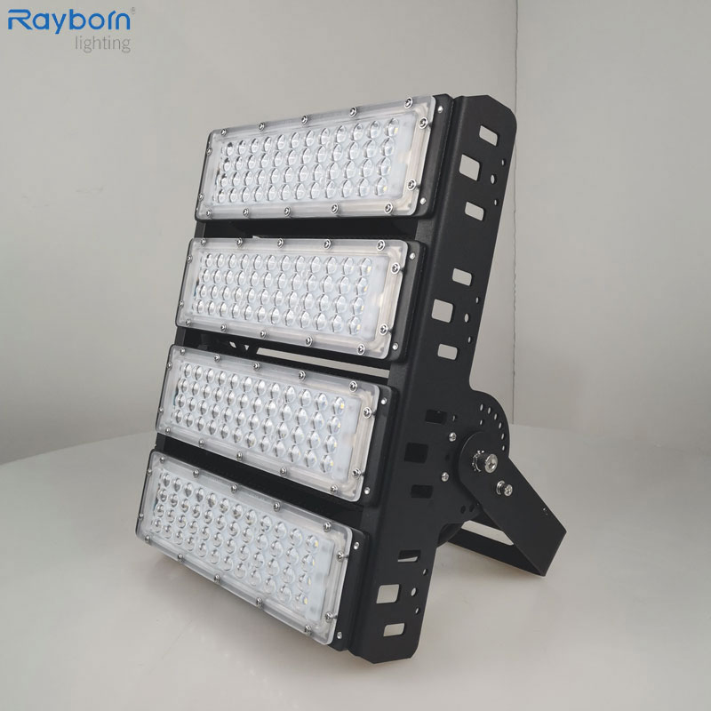 Outdoor 200W/250W/300W/400W 500W 600W High Power LED Flood Light for Billboard Volleyball Basketball Tennis Court Arena Tunnel Stadium Sports Field Lighting