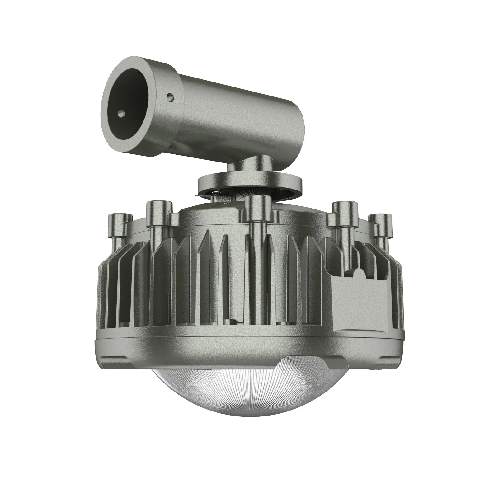 ATEX Hazardous Location Round High Bay Light LED Low Bay Light with Aluminum Cover and Tailstock AC220V/DC12V