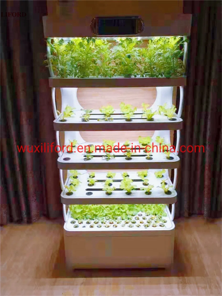 Small Home Complete Vertical Farming LED Lighting Hydroponics Growing System