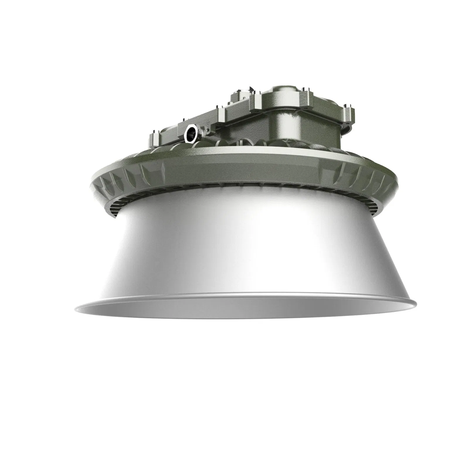 ATEX 100W 150W 200W Dimmable 3030 LED Explosion Proof Canopy Area Light Ceiling Mounting