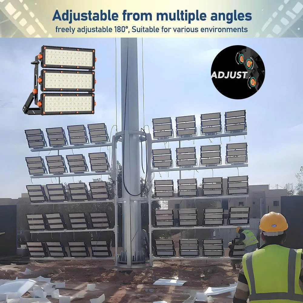 Football Field IP66 500 1000 1500 2000W Outdoor Spotlight Projecteur LED Floodlight Stadium Light
