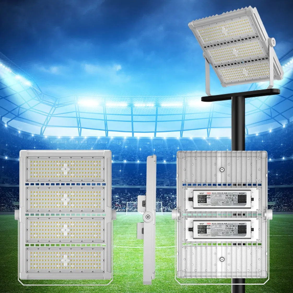 Hot Sale High Quality EMC AC85-277V 2000W LED Tunnel Light Tunnel Light 200W