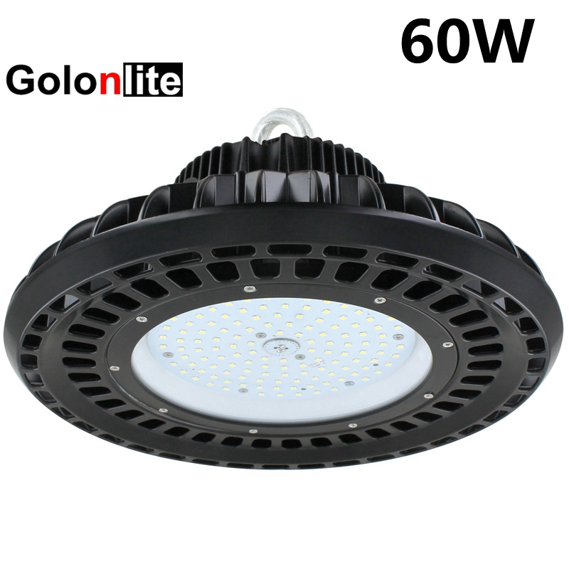 60W UFO LED Low Bay Light for Industrial Warehouse Indoor Lighting Application