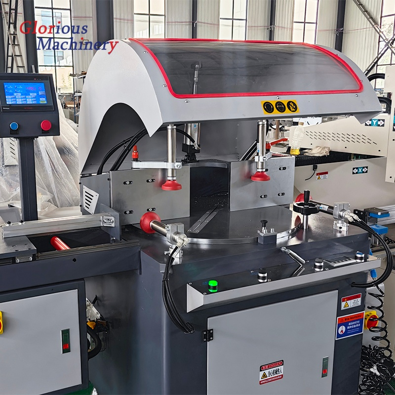90 Degree Cutting Aluminum Miter Machine Notching Profile Aluminium Mitre Saw