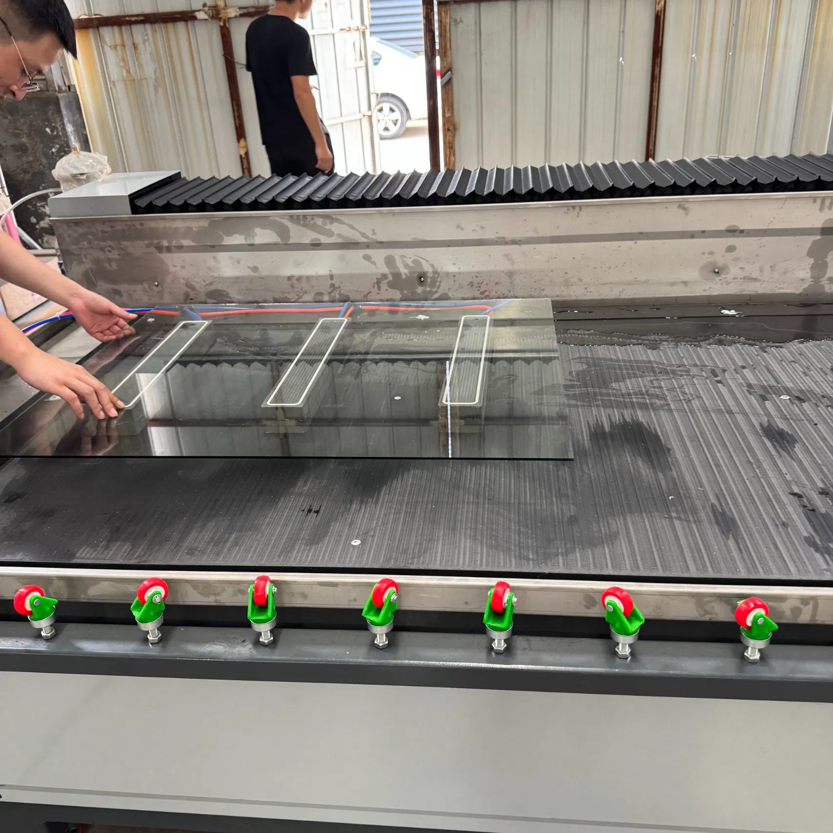 Shandong Linyi Factory CNC Glass Million Machine Fully Automatic Glass Processing Machine for Window Door Processing