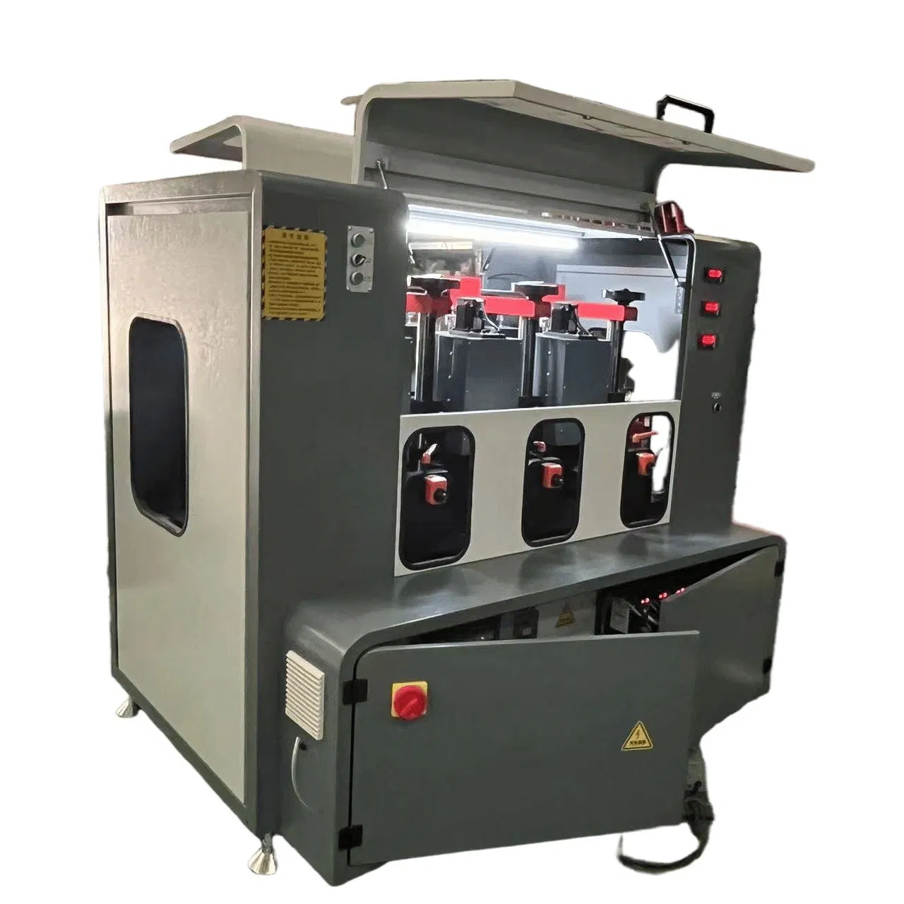 Nine Axis CNC Automatic Hot Broken Aluminum Profile Assembly Rolling Compound Machine with Patents and CE