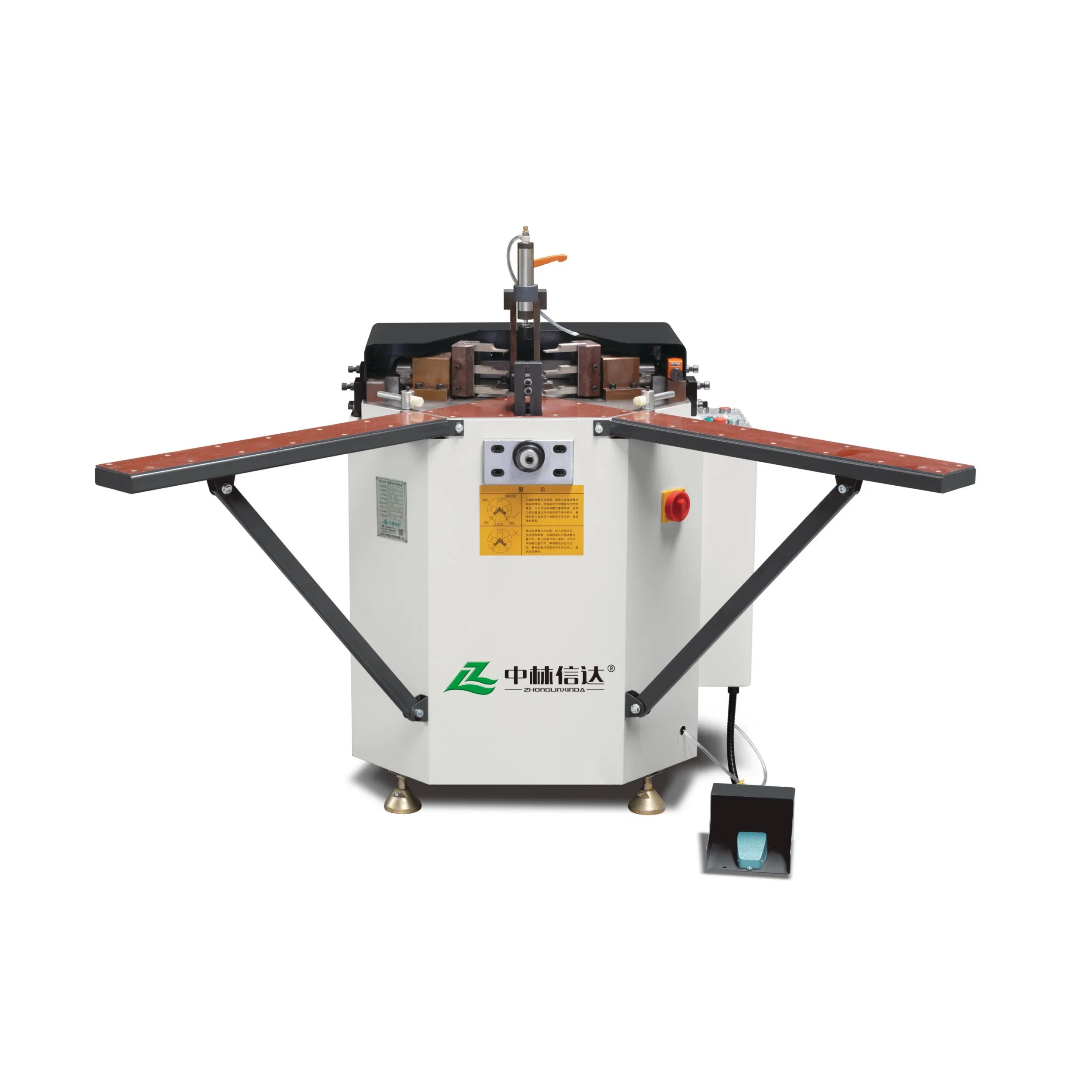 Lzj-a-120 Corner Crimping Machines Are Used for The Corner Bracket Type Riveting Connection of Aluminum Doors and Windows.