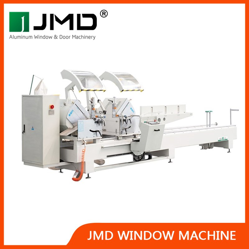 Jmd Aluminum Window Double Head Cutting Saw Machine/UPVC Double Head Welding Machine