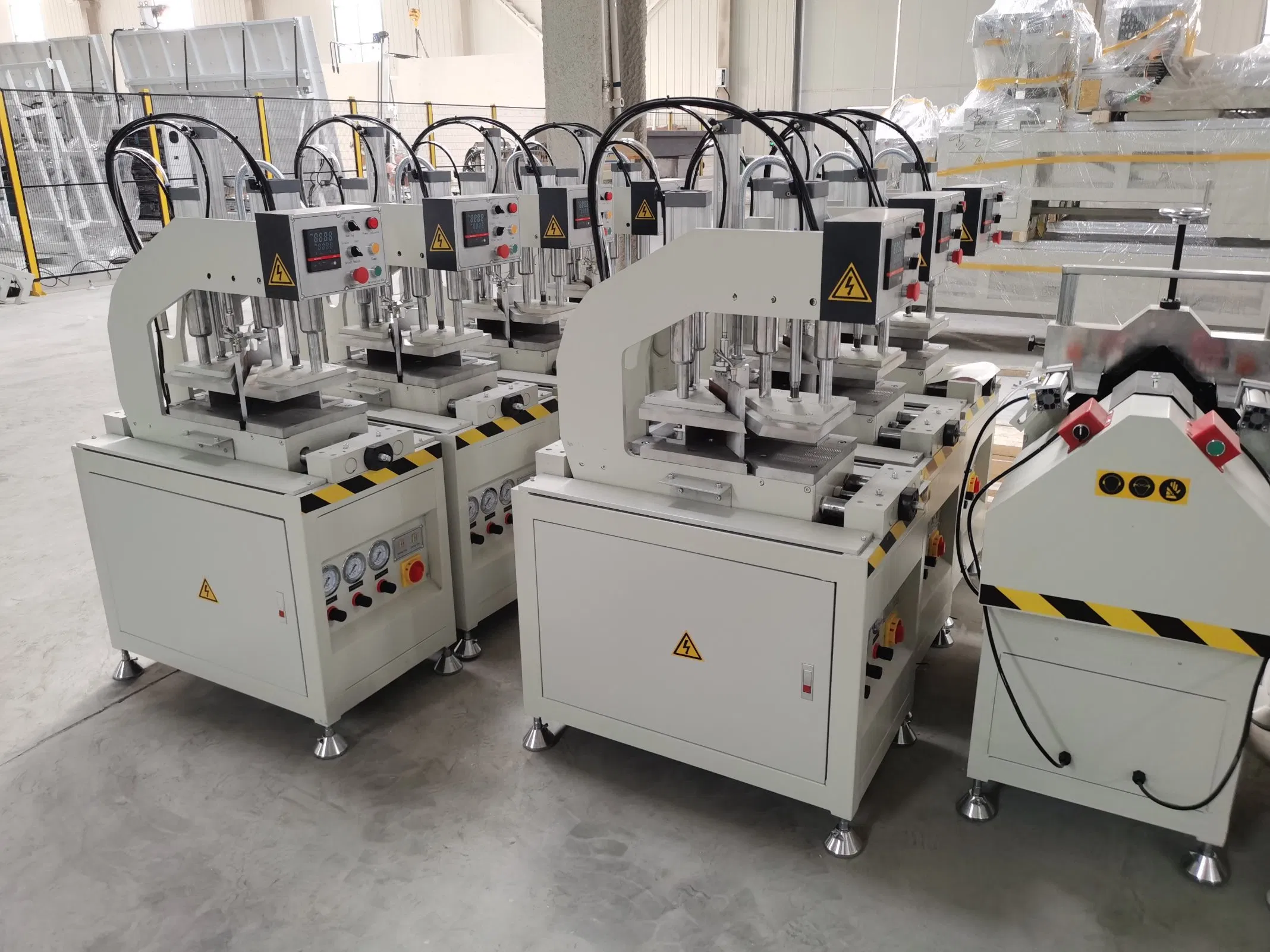 Nisen Shz01-100 CE ISO Factory Plastic Profile Welding Equipment UPVC PVC Window Door Machinery Common/Seamless/CNC Single Head Welding Machine