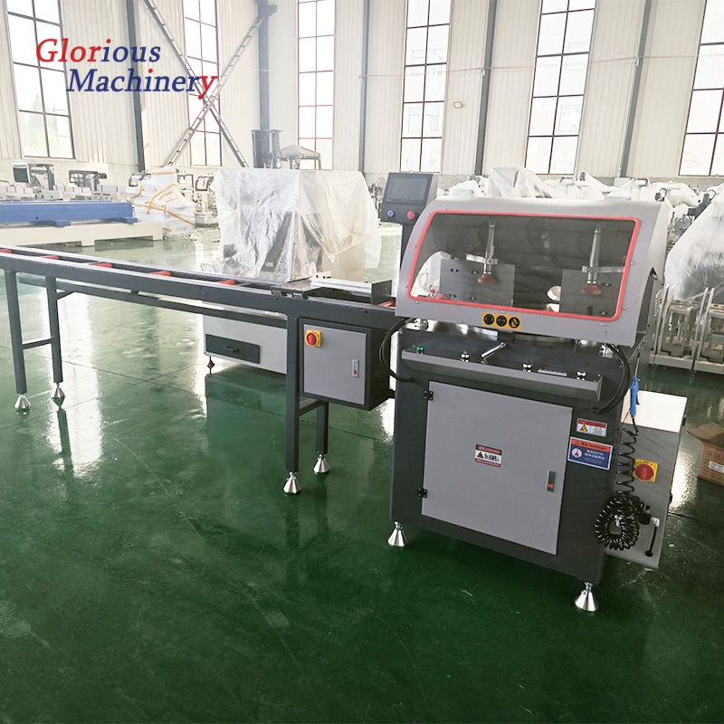 Mitre Cut Aluminium Window Profile Cutting Miter Extrusion Notching Saw Aluminum