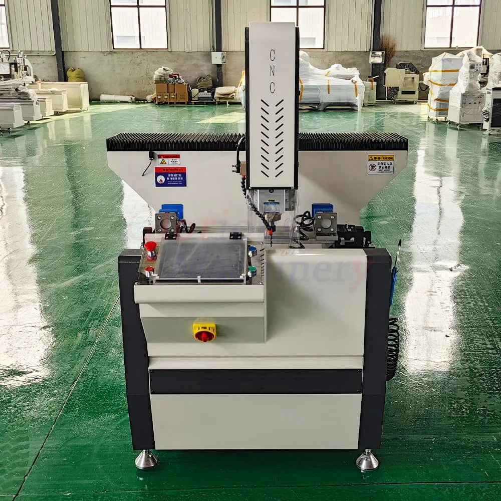 Lock Hole Processing Slot Aluminium Machine Copy Window Hinges Milling Machine