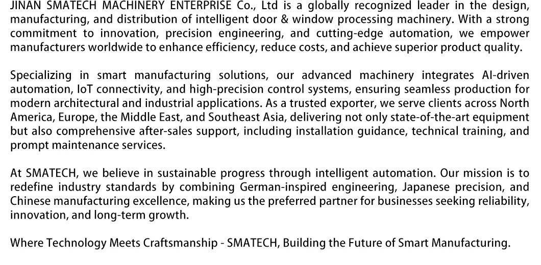 CNC Double-Head Cutting Saw Detail 4