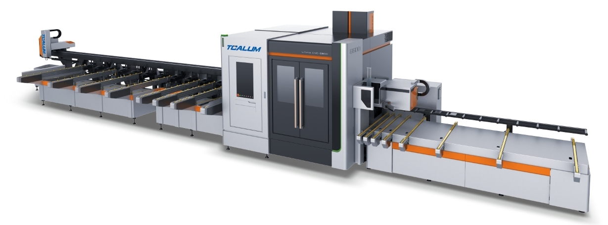 CNC Cutting Saw Center for Aluminum Profiles/Window Cutting Machine 45-135degree