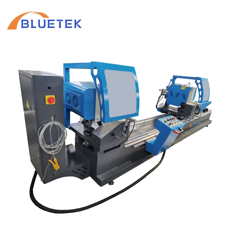 UPVC Double Head PVC Window Cutting Machine for PVC Window-Door Equipment